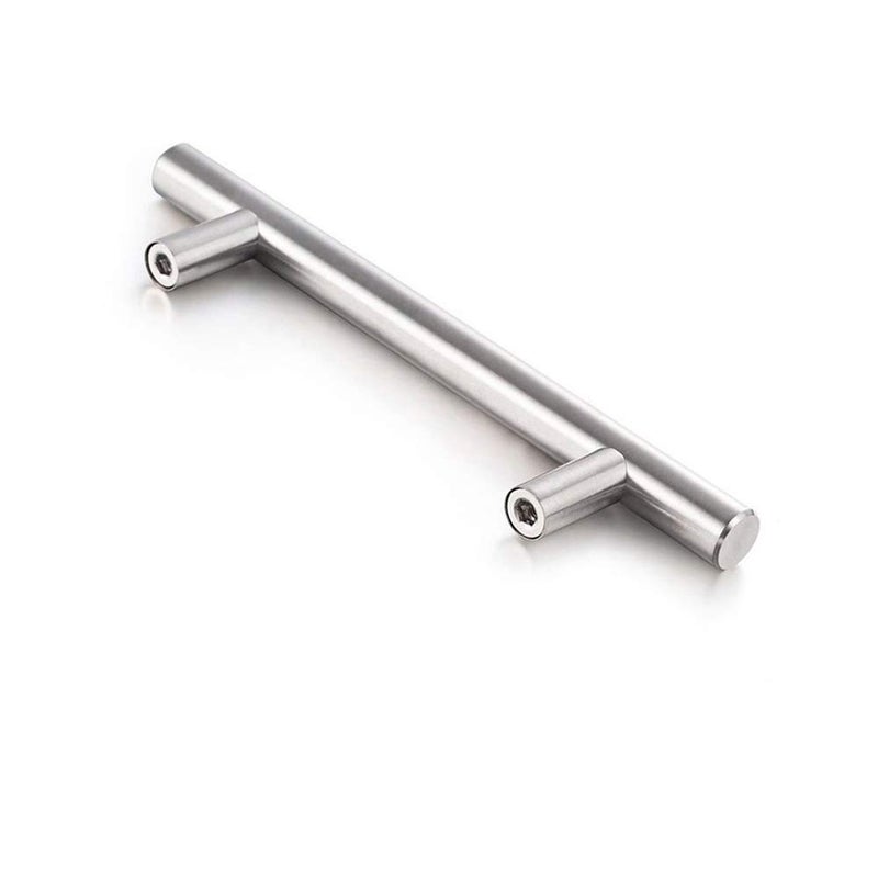 Aimyoo Cabinet Handles - Pack of 30 Stainless Steel T Bar Drawer Pulls Cupboard Knob for Kitchen Furniture Hardware (Overall Length: 5", Hole Center: 3") - Image 3
